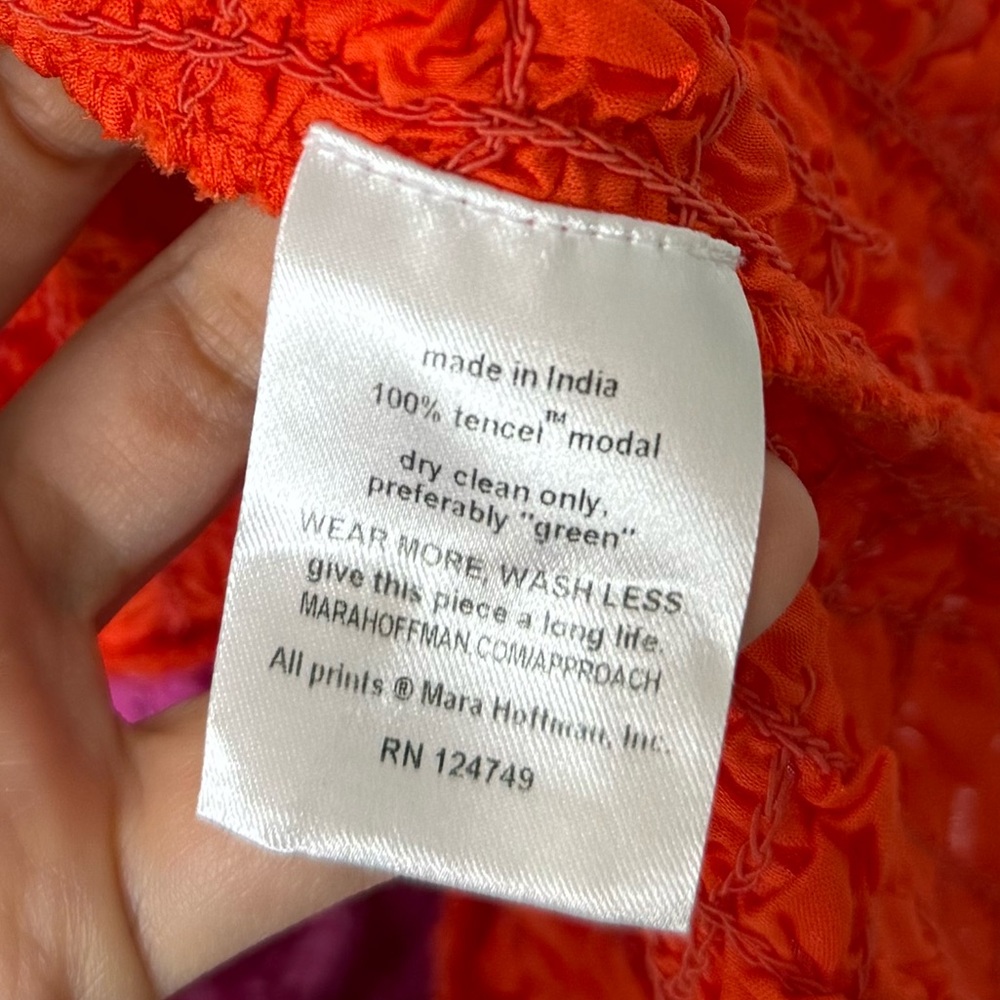 Like new MARA HOFFMAN Sloan Dress S $725 - Picture 11 of 12
